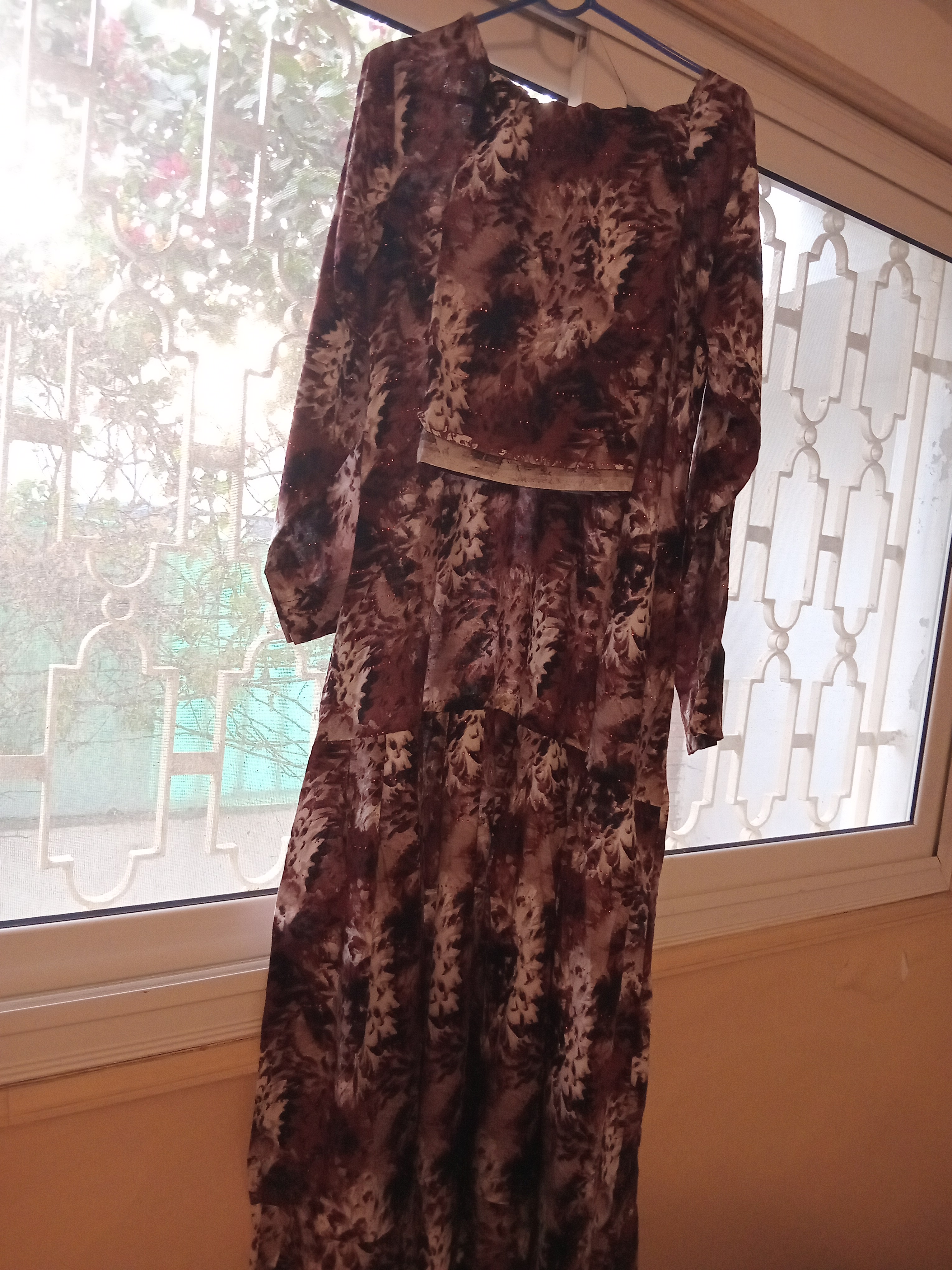 Robe Élégante à Motif Nature